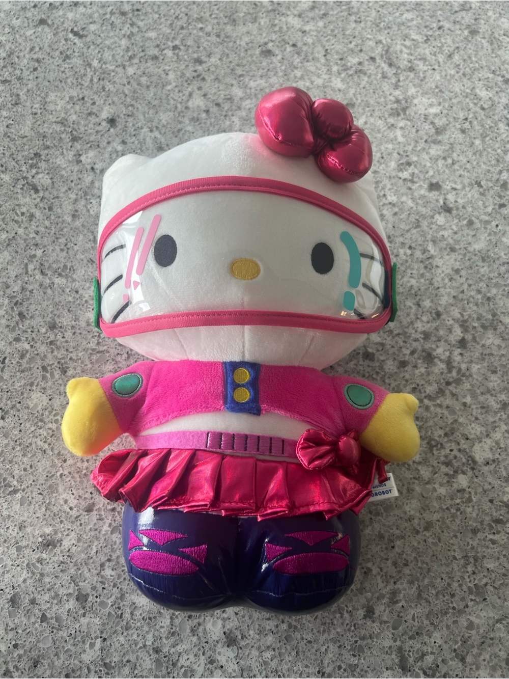 Hello Kitty Pink & White Party Plush - 12” Tall